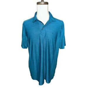 Tommy Bahama Men's Blue Polo Island Zone Large